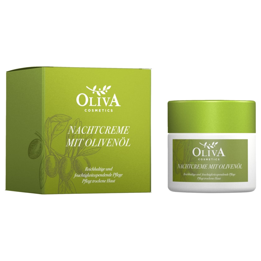 Oliva Nachtcreme mit Olivenöl 50ml